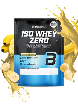 Iso Whey Zero proteína isolada BioTechUSA - 25 gr Dose individual 