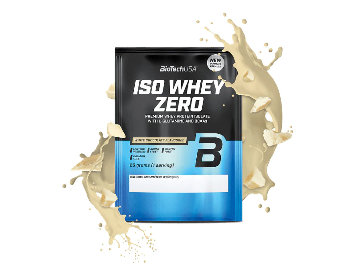 Iso Whey Zero proteína isolada BioTechUSA - 25 gr Dose individual  4