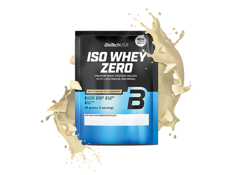 Iso Whey Zero proteína isolada BioTechUSA - 25 gr Dose individual  4