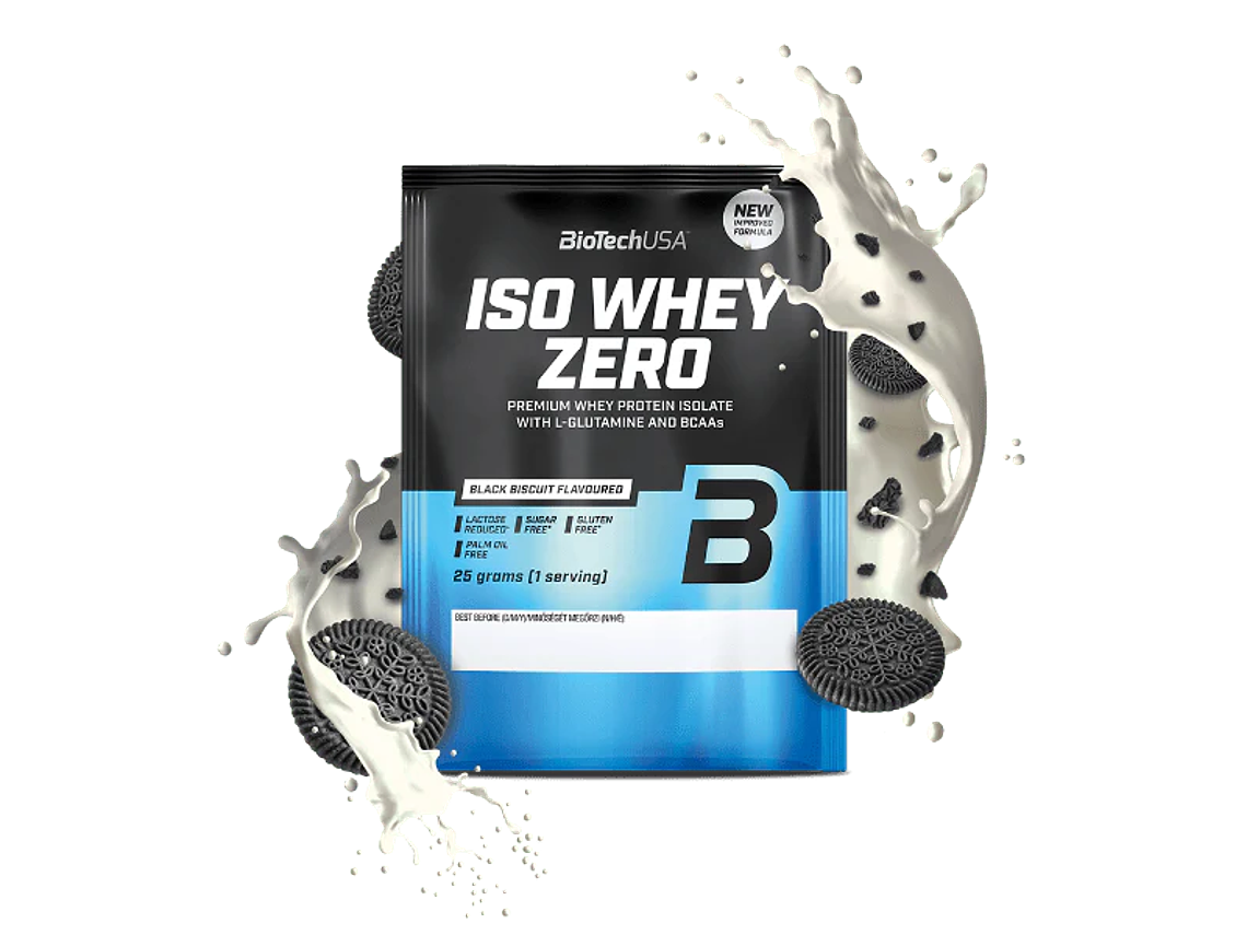 Iso Whey Zero proteína isolada BioTechUSA - 25 gr Dose individual  5