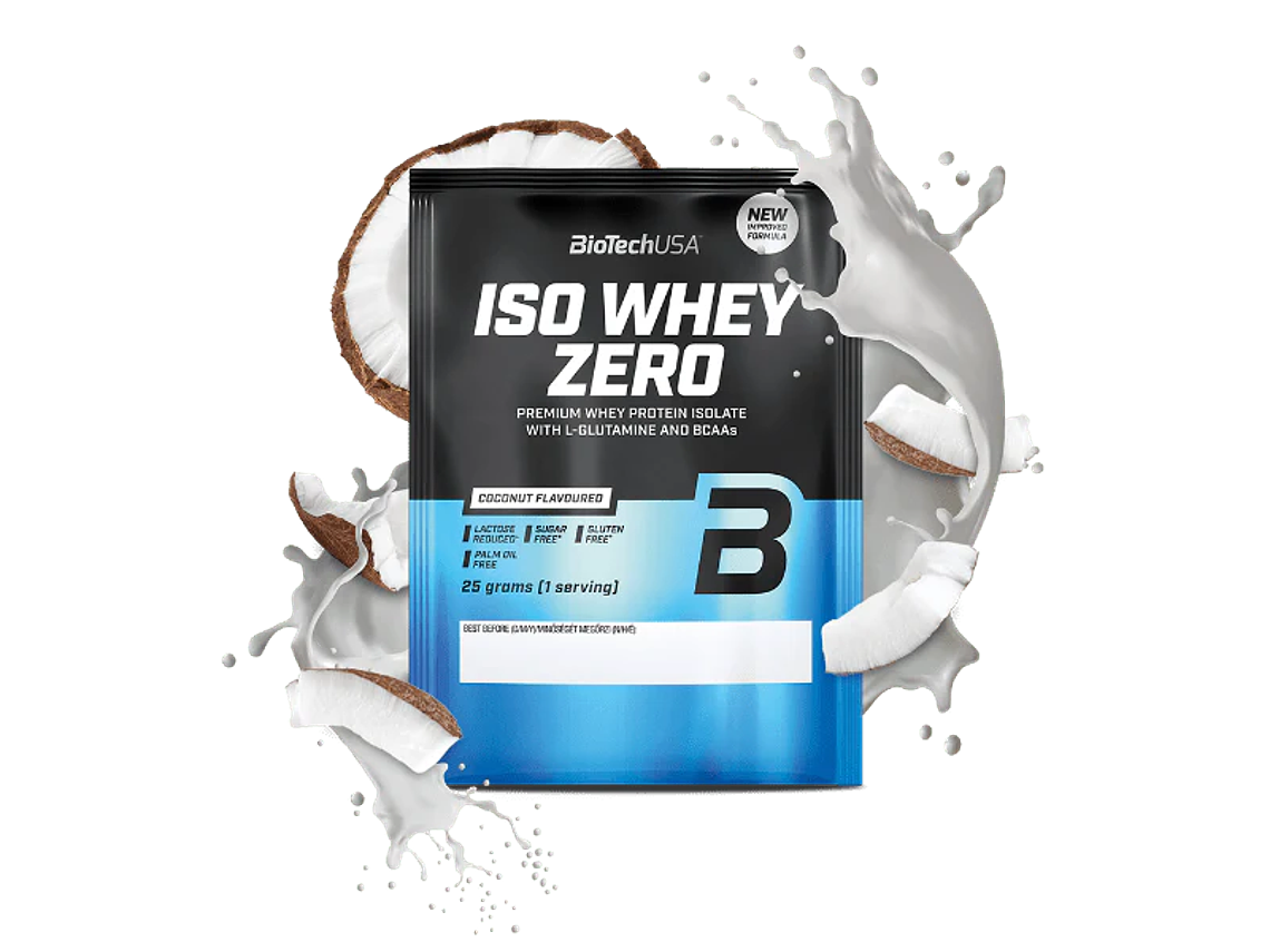 Iso Whey Zero proteína isolada BioTechUSA - 25 gr Dose individual  7