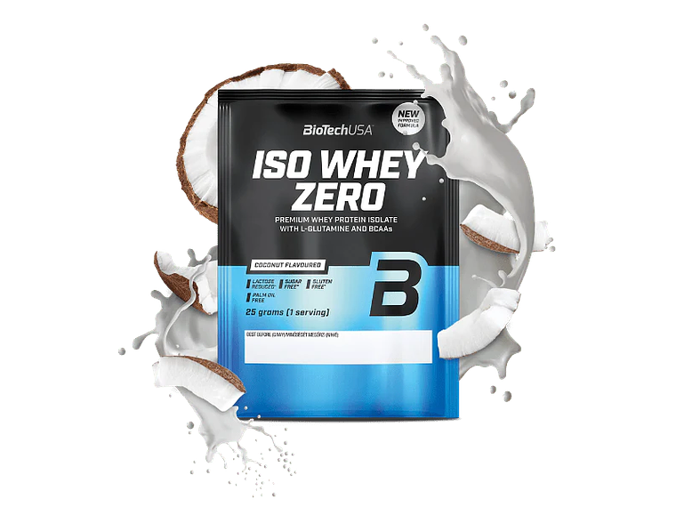 Iso Whey Zero proteína isolada BioTechUSA - 25 gr Dose individual  7