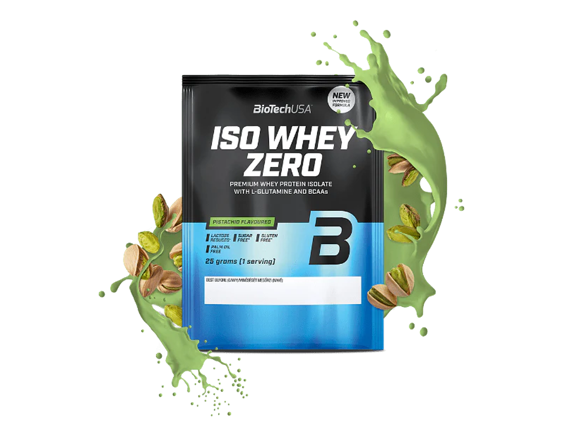 Iso Whey Zero proteína isolada BioTechUSA - 25 gr Dose individual  8