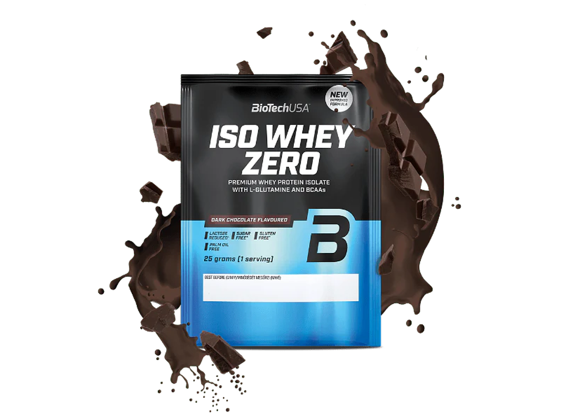 Iso Whey Zero proteína isolada BioTechUSA - 25 gr Dose individual  9