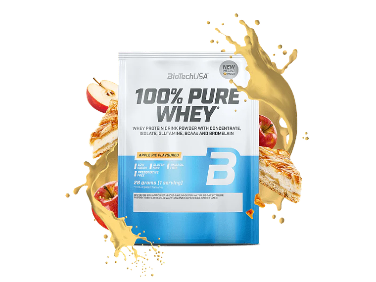 100% Pure Whey proteína concentrada BioTechUSA - 28 gr Dose individual  1
