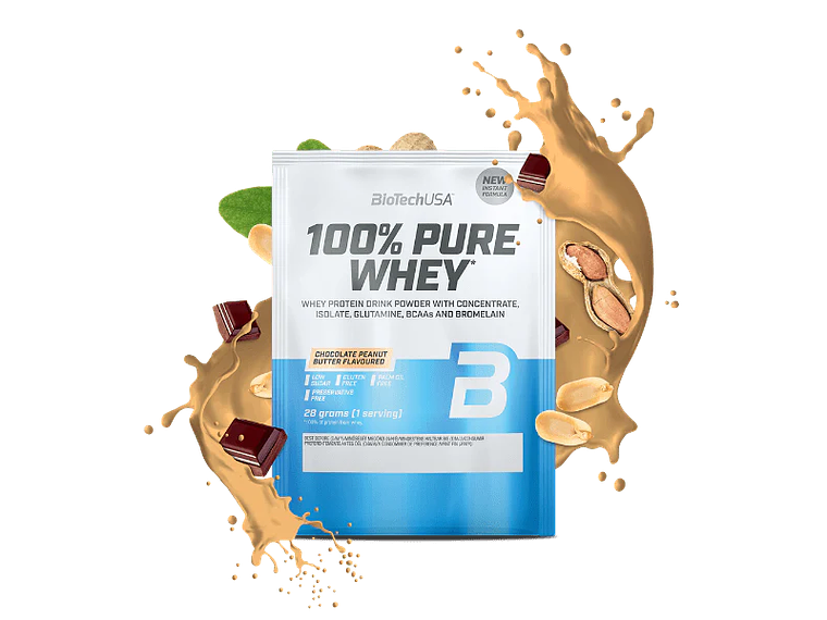 100% Pure Whey proteína concentrada BioTechUSA - 28 gr Dose individual  6