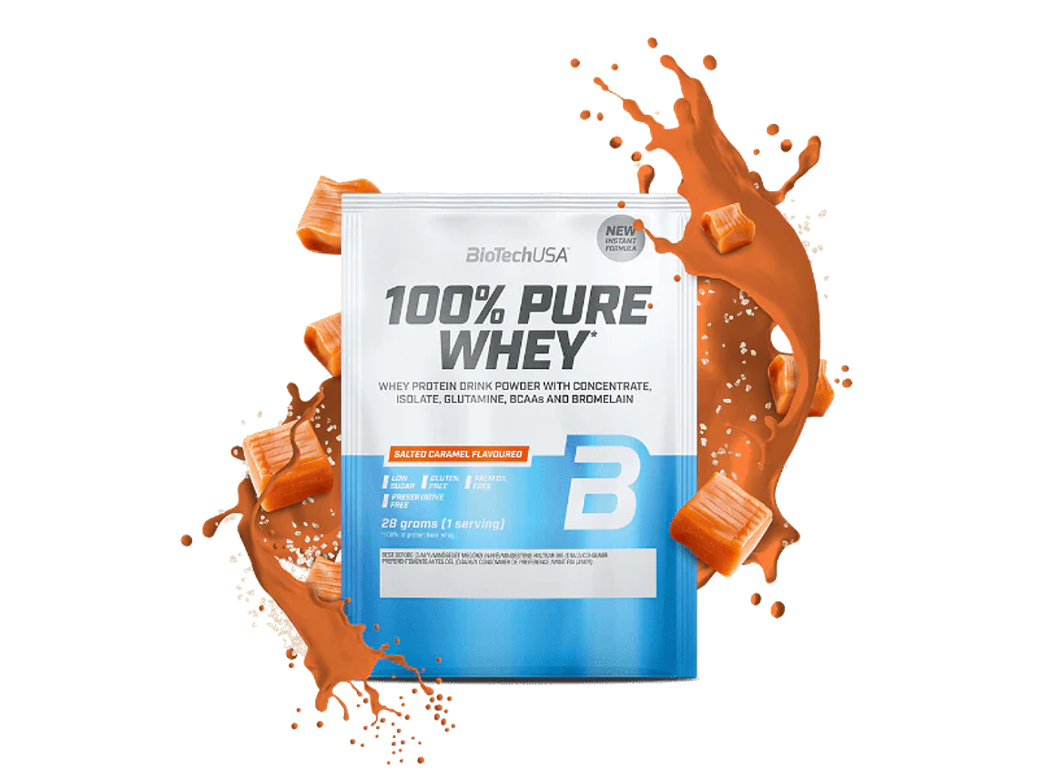 100% Pure Whey proteína concentrada BioTechUSA - 28 gr Dose individual  13