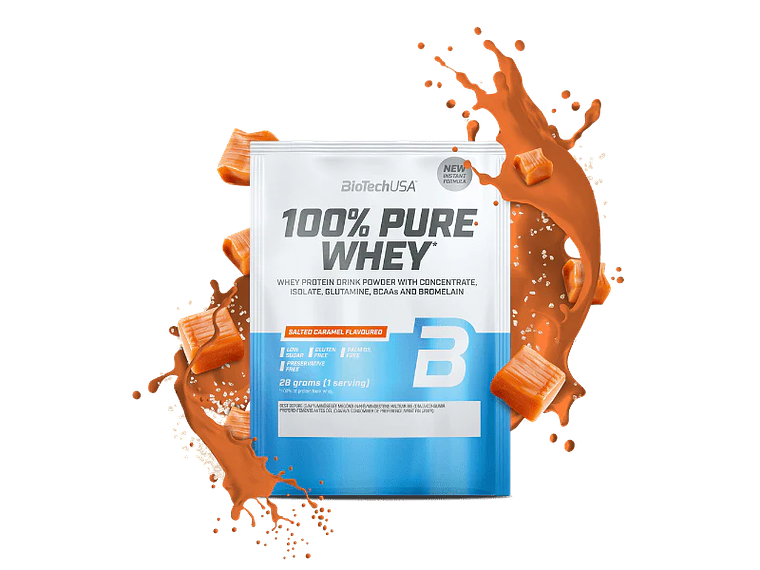 100% Pure Whey proteína concentrada BioTechUSA - 28 gr Dose individual  13