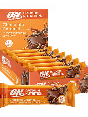 WHIPPED BAR CHOCOLATE E CARAMELO 62 GR OPTIMUM NUTRITION