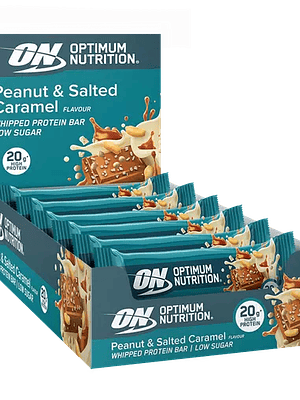 Whipped Protein Bar Amendoim e Caramelo Salgado 68 gr. Optimum Nutrition 