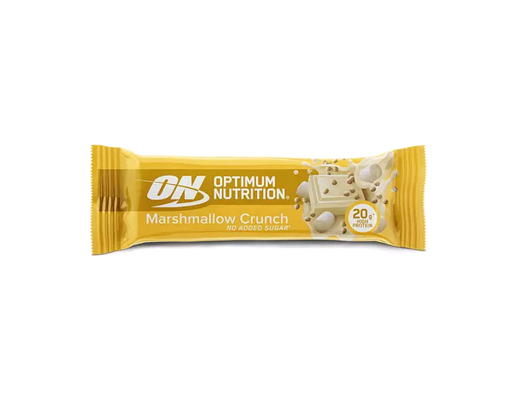 Crispy protein bar marshmallow 65 gr. Optimum Nutrition 1