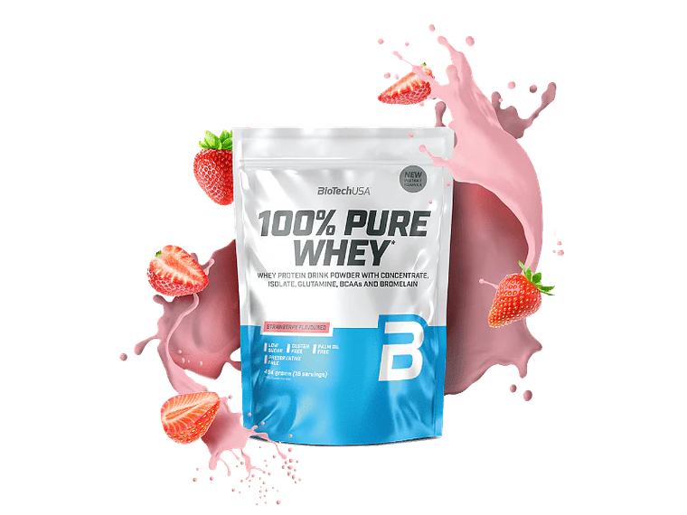100% Pure Whey 1000 gr BiotechUSA 12