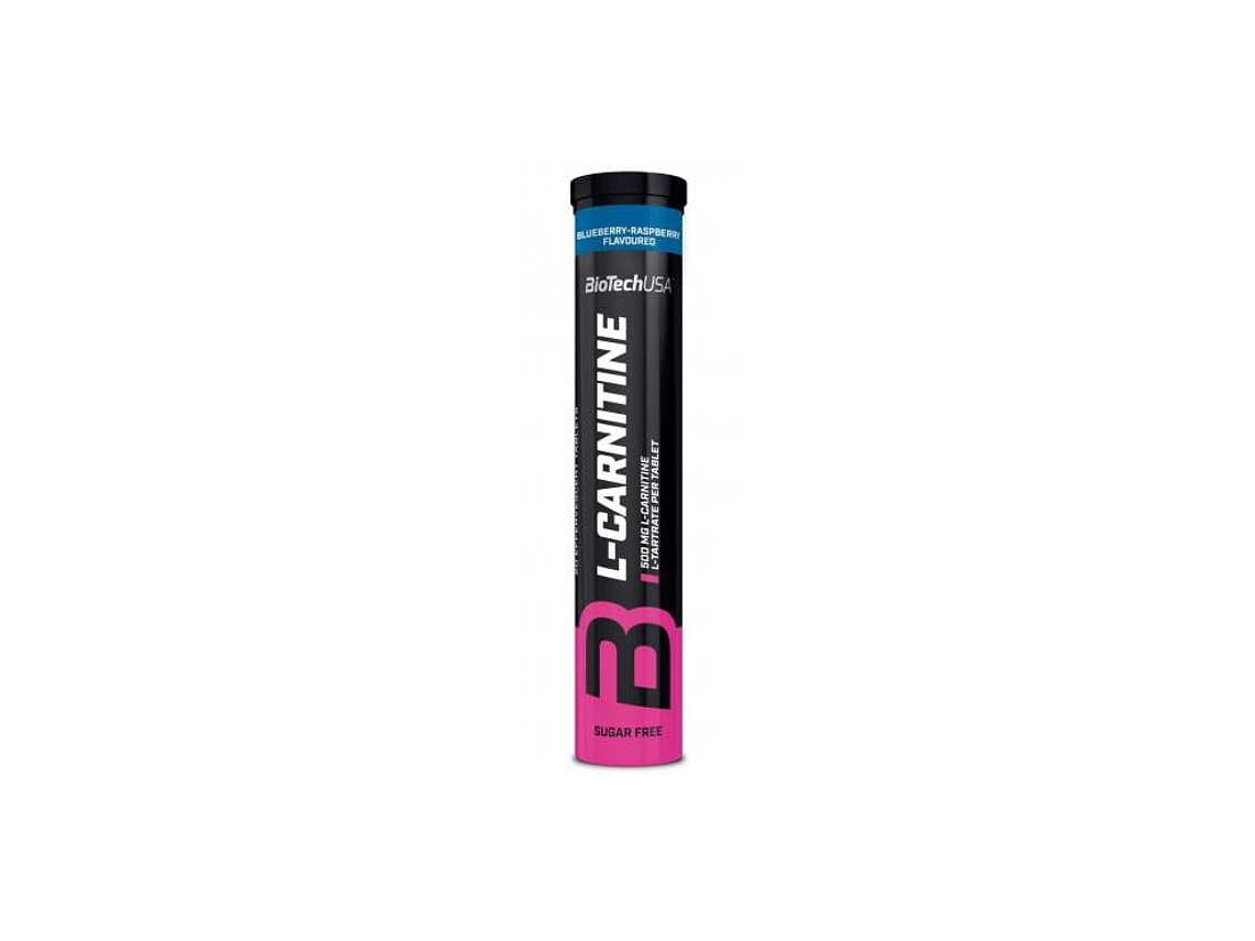 L-Carnitina efervescente Lima Limão 20 comprimidos BiotechUSA  2