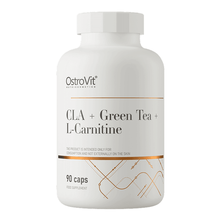 CLA + Green Tea + L-carnitine 90 Cápsulas Ostrovit 1