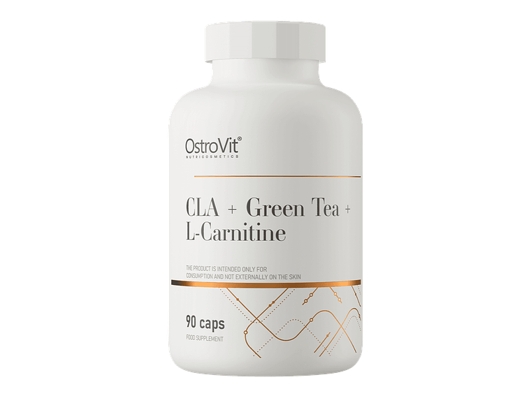 CLA + Green Tea + L-carnitine 90 Cápsulas Ostrovit 1