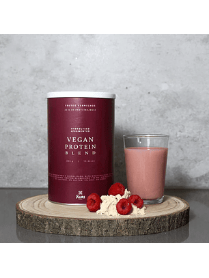 Proteína Vegetal e Hidrolizada Vegan Frutos vermelhos 450 gr. AURI FOODS