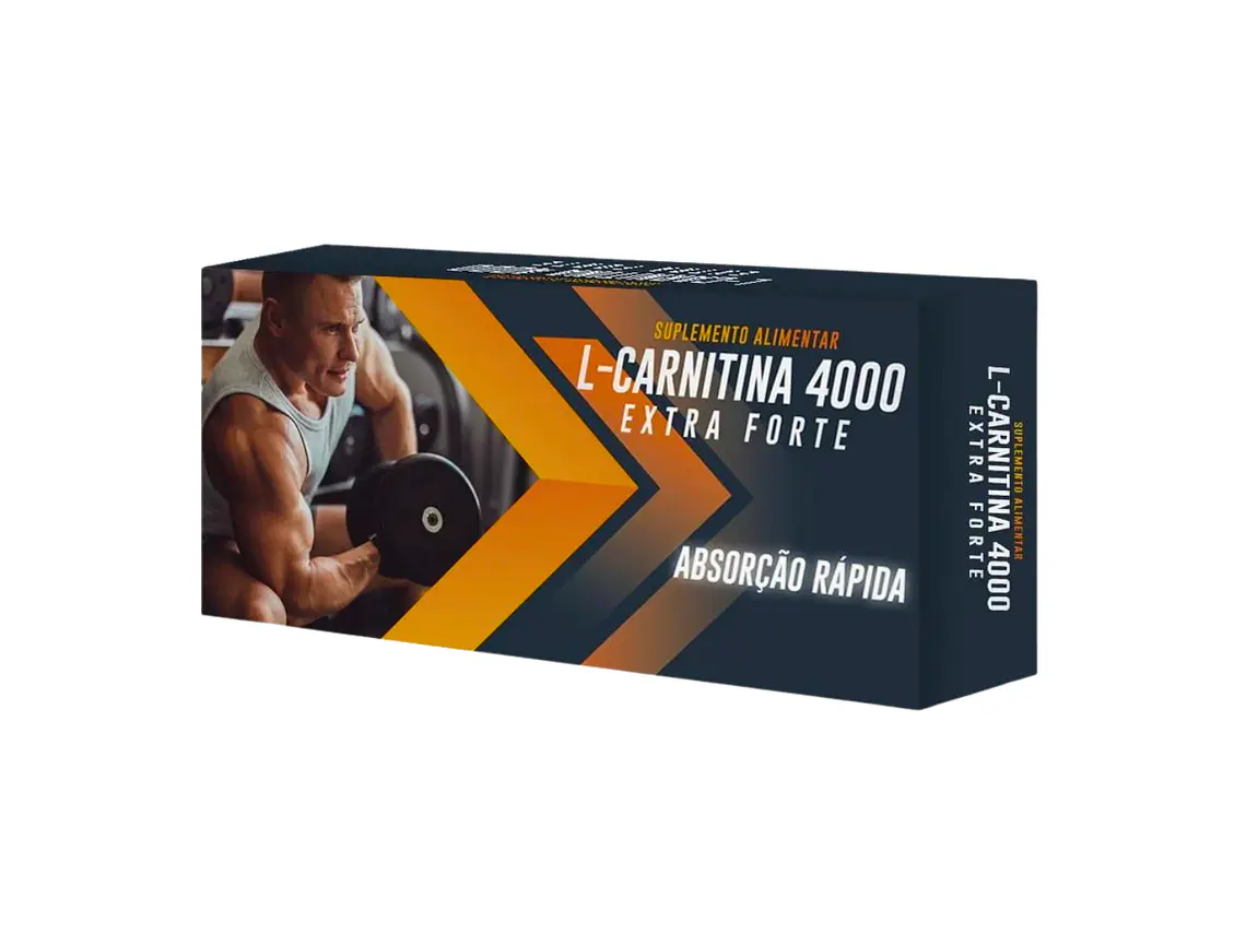 L-Carnitina 4000 Extra Forte 20 Ampolas Novo Horizonte 2