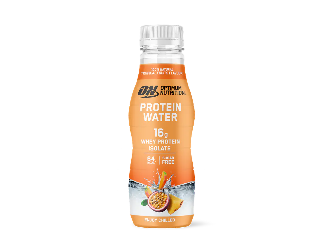 PROTEIN WATER 16 GR. WHEY PROTEIN 64 KCAL 330 ML OPTIMUM NUTRITION 2