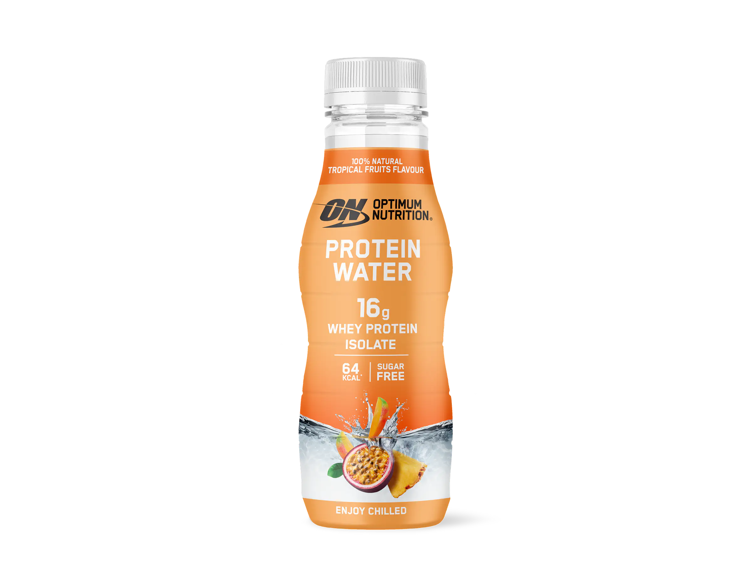 PROTEIN WATER 16 GR. WHEY PROTEIN 64 KCAL 330 ML OPTIMUM NUTRITION 2