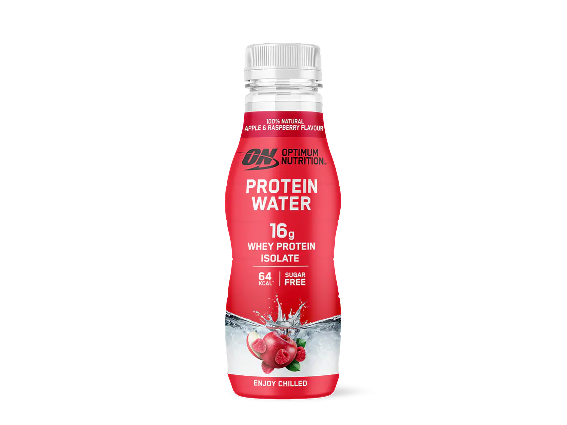 PROTEIN WATER 16 GR. WHEY PROTEIN 64 KCAL 330 ML OPTIMUM NUTRITION 3