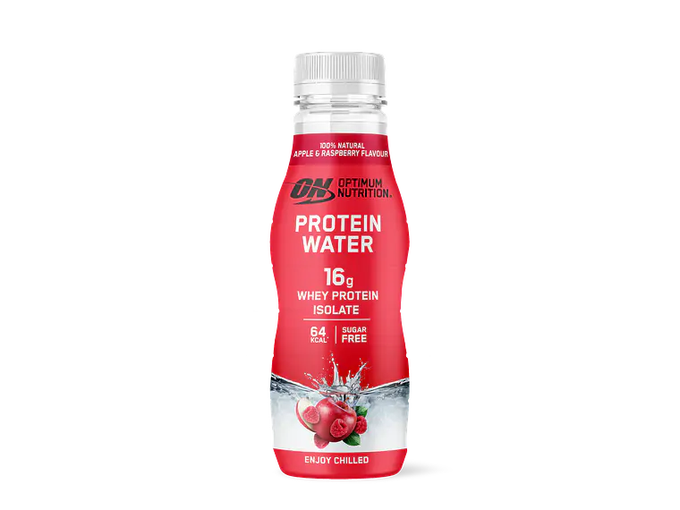 PROTEIN WATER 16 GR. WHEY PROTEIN 64 KCAL 330 ML OPTIMUM NUTRITION 3
