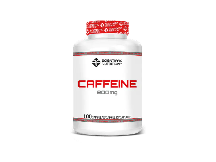 Caffeine 200mg 100 Cápsulas Scientiffic Nutrition 1