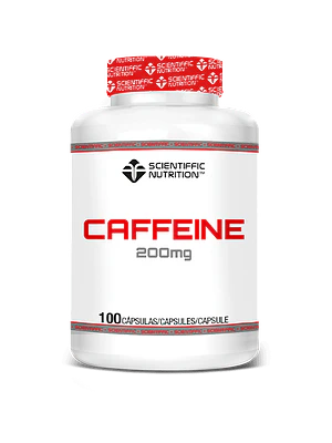 Caffeine 200mg 100 Cápsulas Scientiffic Nutrition