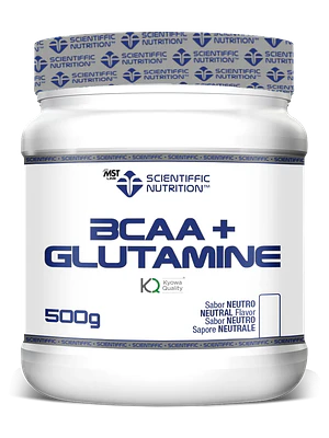BCAA + Glutamina Neutro 500g Scientiffic Nutrition