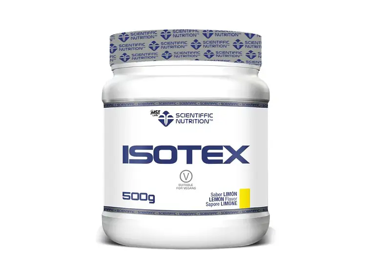 Isotex Bebida Isotónica + Energia Limão 50g. Scientiffic Nutrition 1