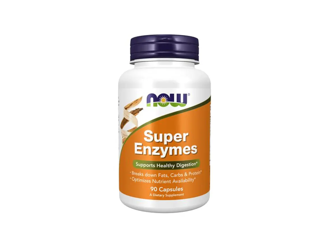 Super Enzymes 90 Comprimidos Now 1