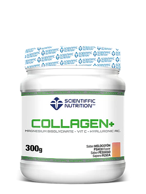 Colagénio + Magnésio Bisglycinato - Vit. C - Ácido Hyaluronic 300g Scientiffic Nutrition