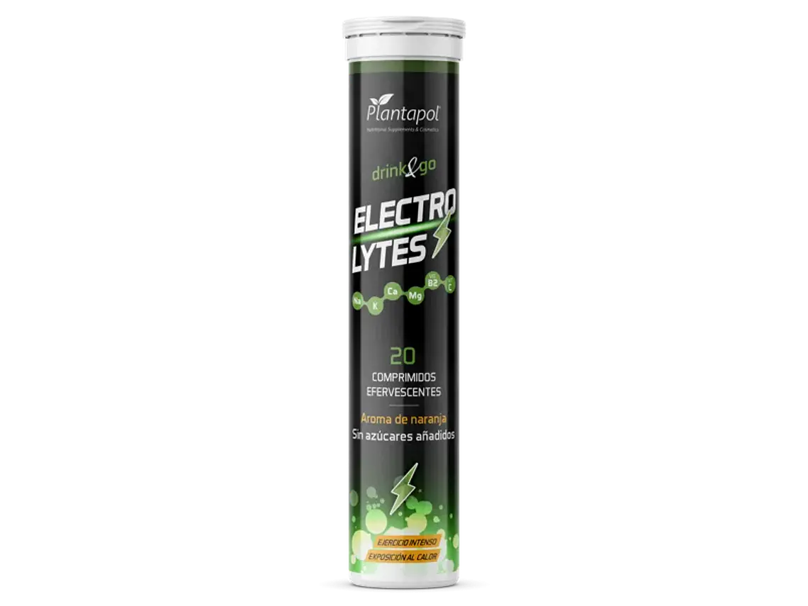 ELECTROLYTES (NA,K, CA, MG, B2 E C) 20 COMPRIMIDOS EFERVESCENTES PLANTAPOL 1