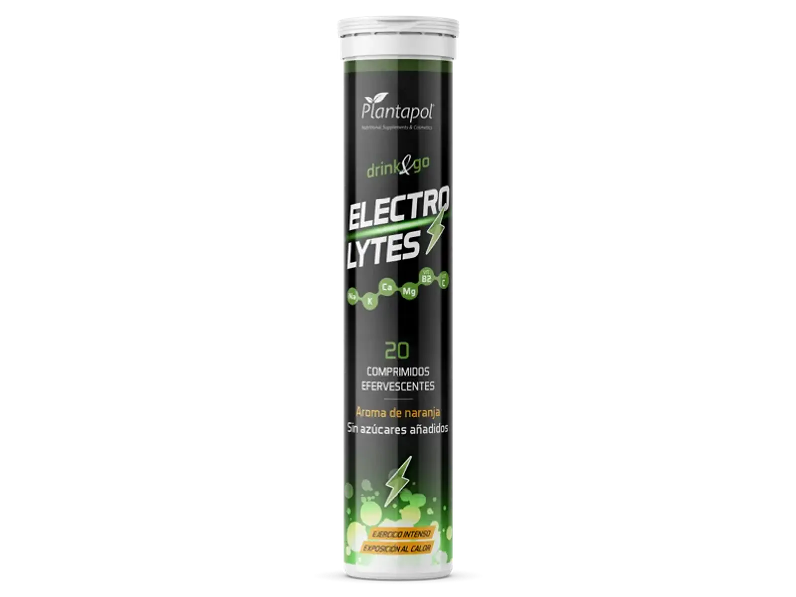 ELETRÓLITOS (NA,K, CA, MG, B2 E C) 20 COMPRIMIDOS EFERVESCENTES PLANTAPOL 1