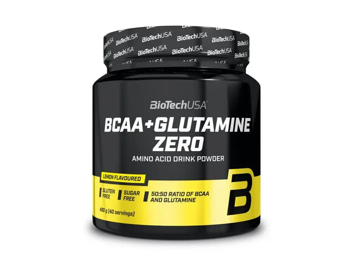 BCAA + Glutamine Zero 480g BiotechUSA 1