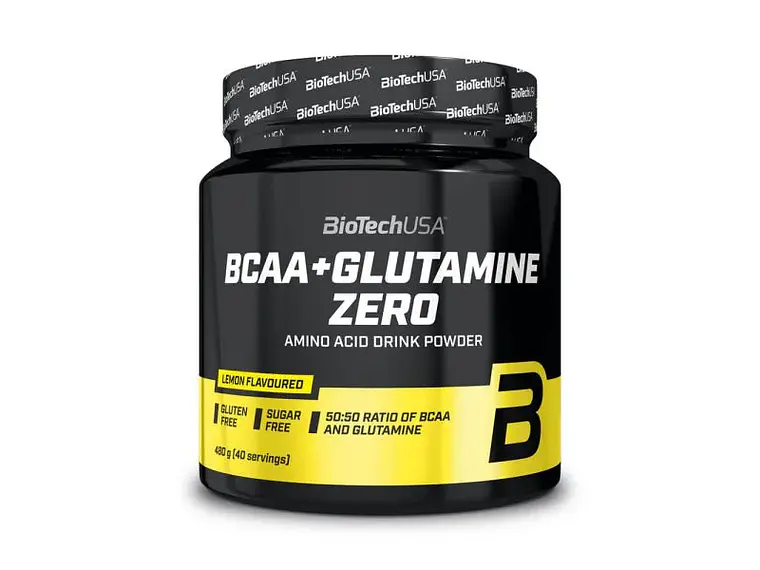 BCAA + Glutamine Zero 480g BiotechUSA 1