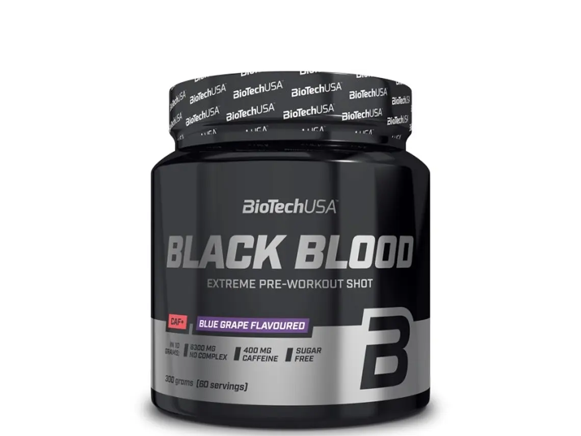 Black Blood CAF +  Uvas Azuis 300g BiotechUSA 1