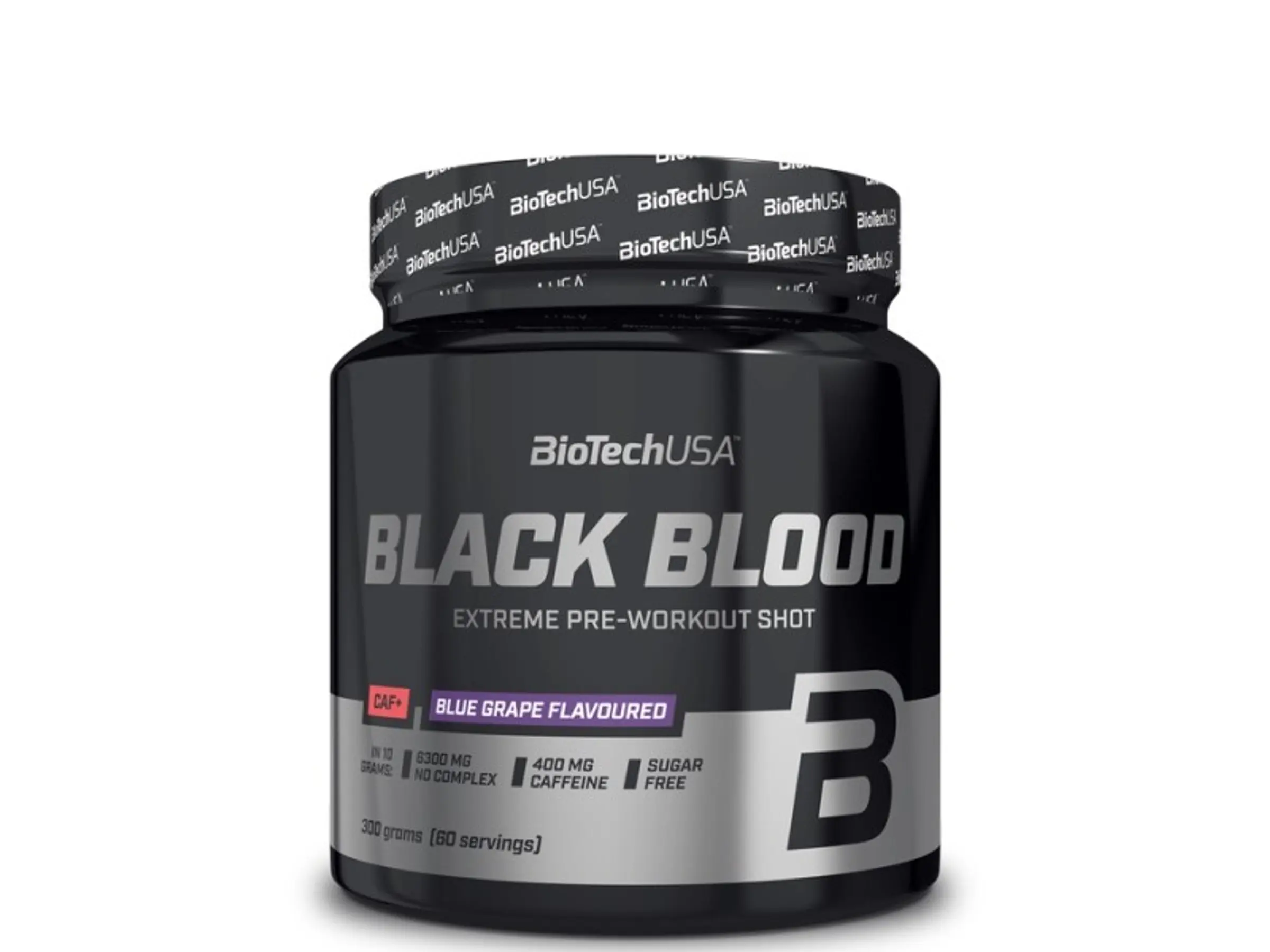 Black Blood CAF +  Uvas Azuis 300g BioTechUSA 1