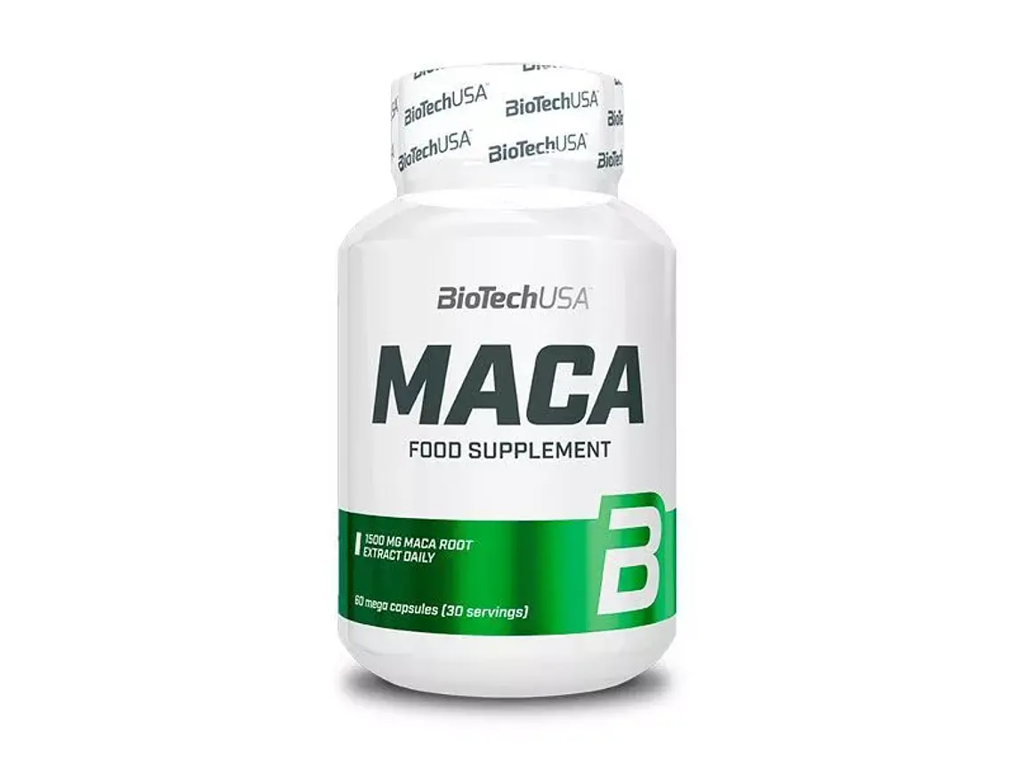 Maca 60 cápsulas BiotechUSA 1