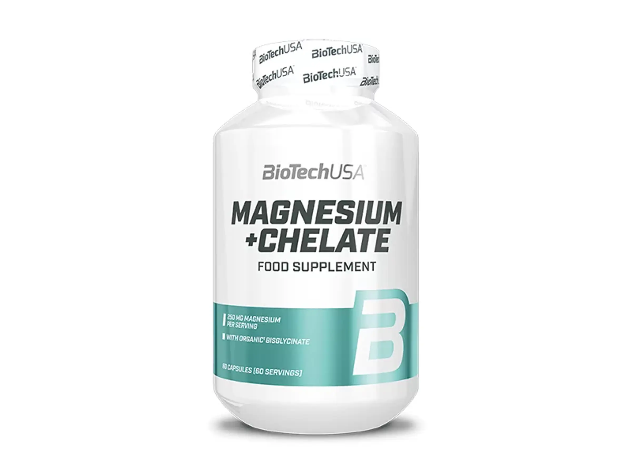 Magnésio + Chelate 60 cápsulas BioTechUSA 1