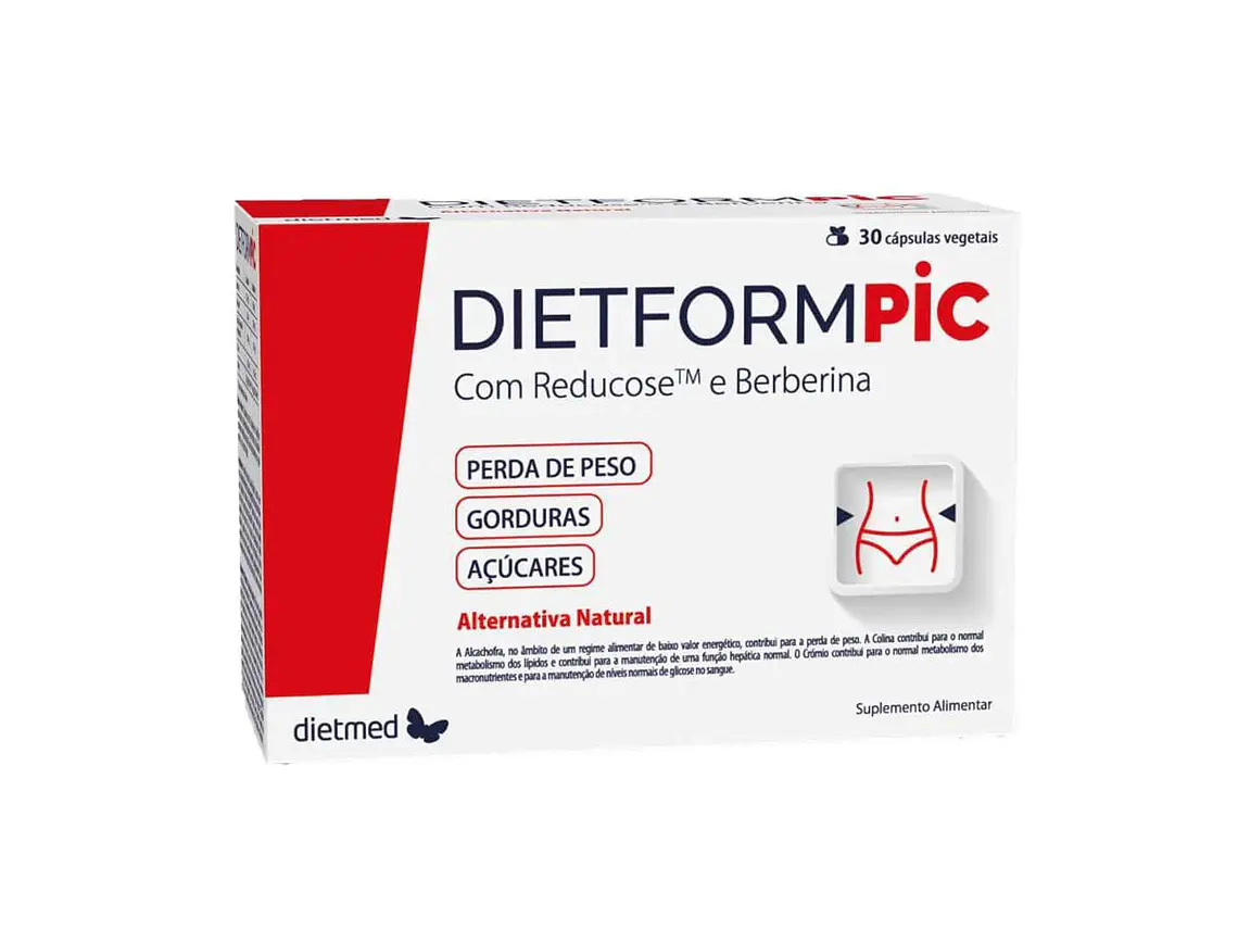 Dietform Pic 30 cápsulas vegetais Dietmed 1