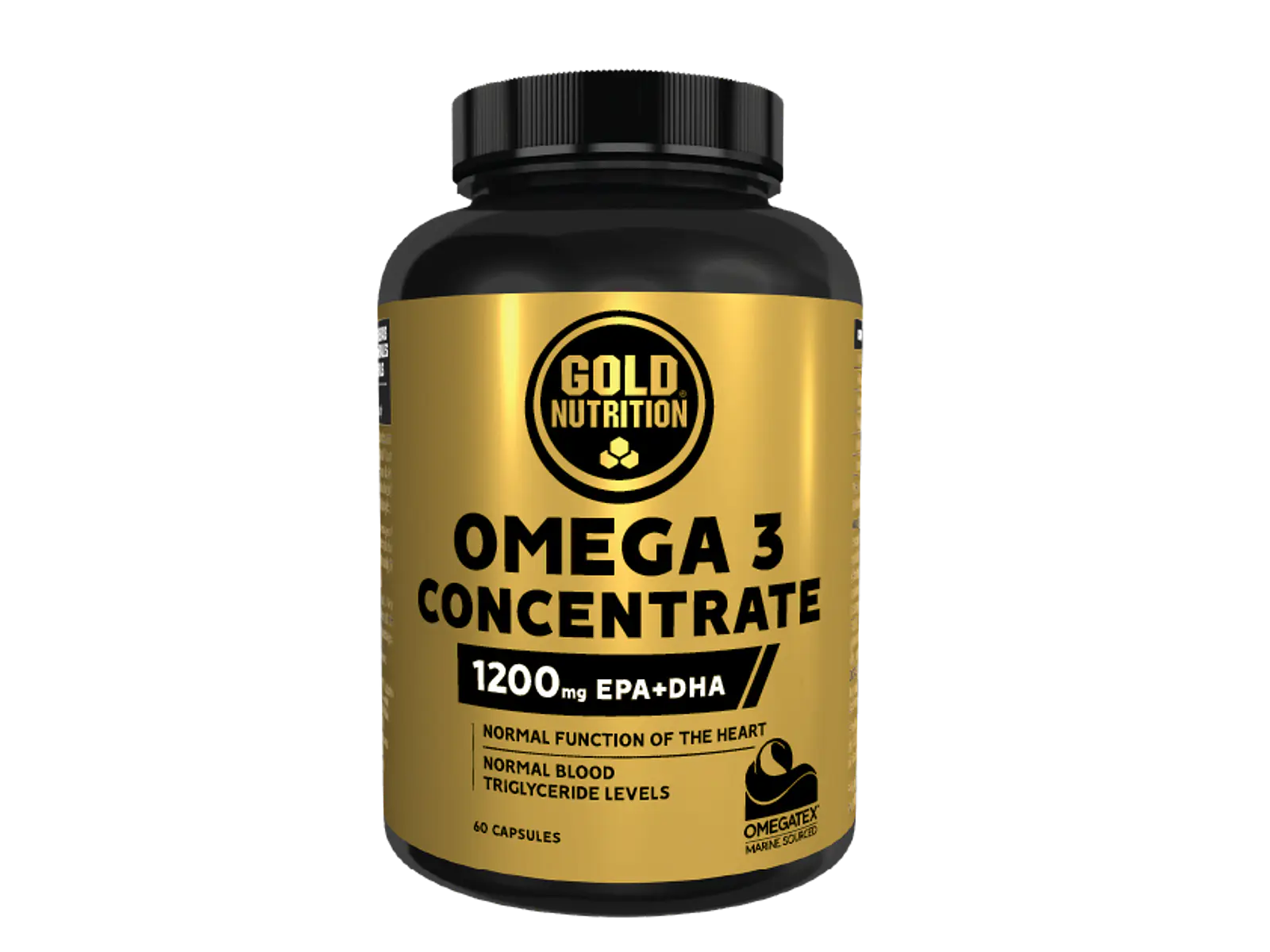 Omega 3 Concentrate 1000mg 60 cápsulas Gold Nutrition 1
