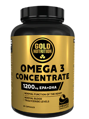 Omega 3 Concentrate 1000mg 60 cápsulas Gold Nutrition