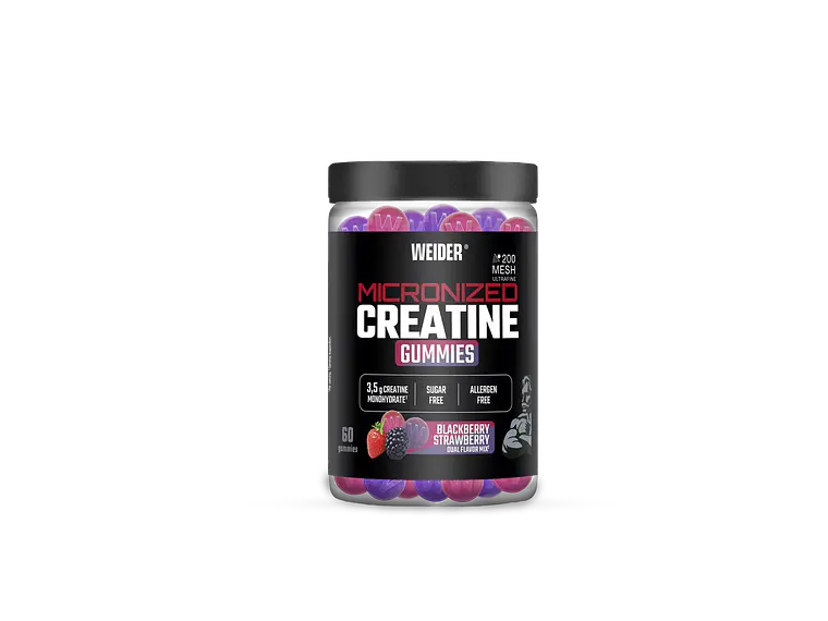 Creatina 60 Gomas Weider - Amora e Morango 1