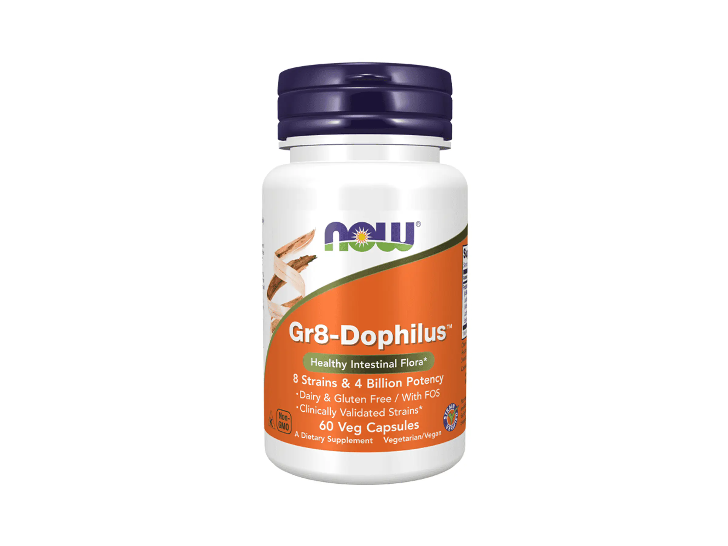 Gr8-Dophilus 60 Cápsulas Now 1