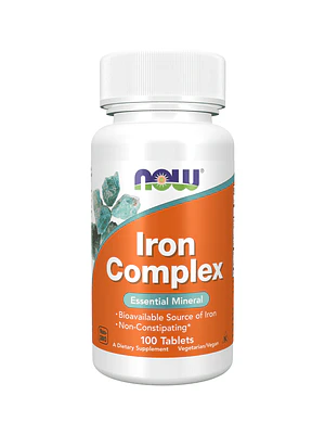 Iron Complex 100 Comprimidos Now