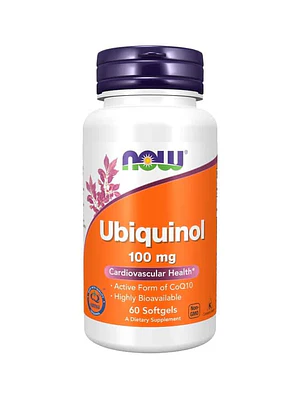 Ubiquinol 100 mg 60 Softgels Now