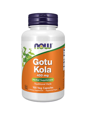 Gotu Kola 450 mg 100 Cápsulas Now