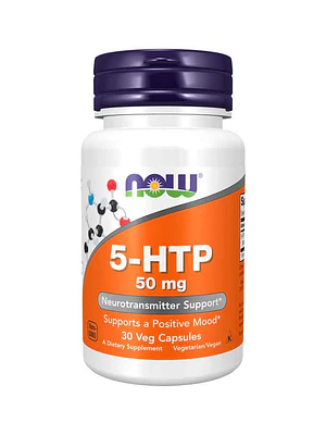 5-Htp 50 Mg 30 Cápsulas Now