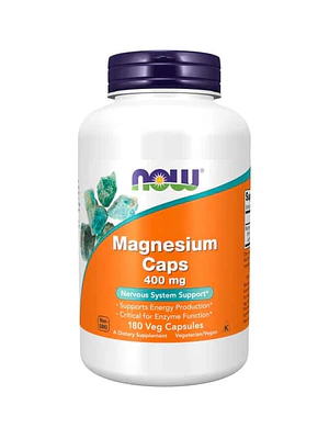 Magnesium 400 mg 180 Veg Capsules Now