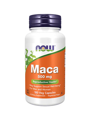 Maca 500 MG 100 Cápsulas Vegetais Now